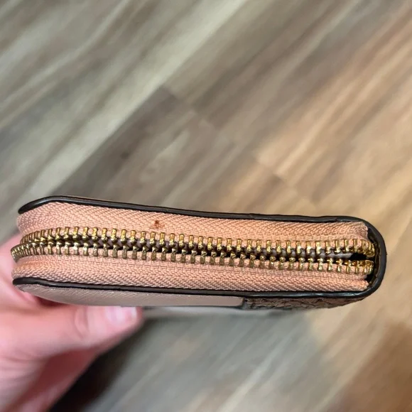 Coach Tan and Snake Print Women's Wallet (project wallet dirty) - Picture 8 of 11